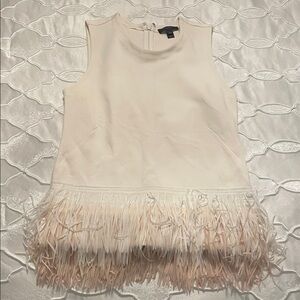 J. Crew Cream XXS Top